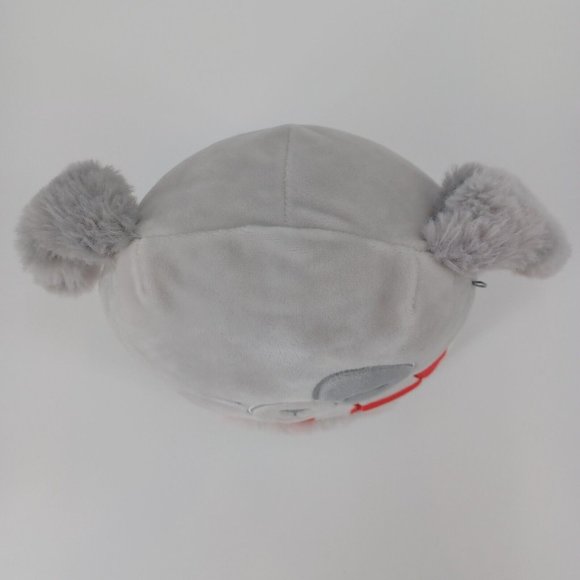 Squishmallow Holiday Ivy The Gray Dog 7.5” With Scarf Kellytoy 2022 Plush Christ - Picture 4 of 12
